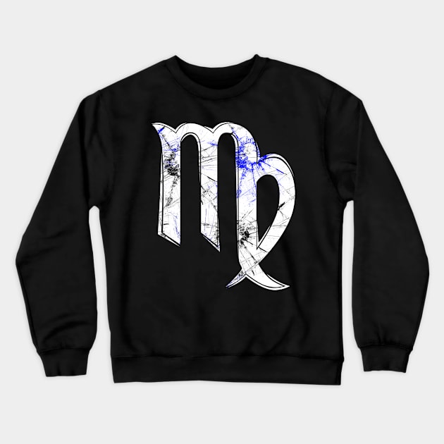 New virgo zodiac symbol design Crewneck Sweatshirt by INDONESIA68